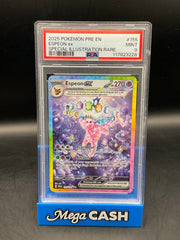 PSA 9 ESPEON EX 155/131 SIR PRISMATIC EVOLUTIONS