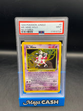 PSA 9 MR. MIME HOLO 6/64