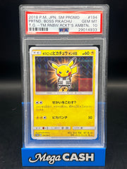 PSA 10 Pretend Boss Pikachu 194/SM-P