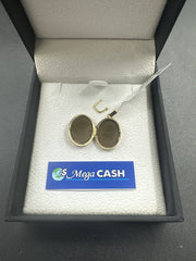 LADIES 9CT DOLPHIN LOCKET PENDANT