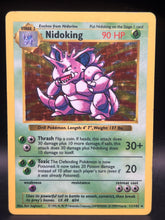 Nidoking Holo 11/102 Base Set Shadowless