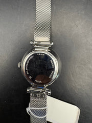 LADIES FOSSIL OPEN HEART, MOTHER OF PEARL, AUTOMATIC WATCH -