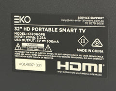 EKO 32” HD TV with Tizen