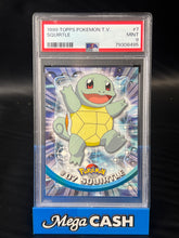 PSA 9 Topps Pokemon TV Squirtle