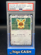 PSA 10 Leafeon/Eevee Poncho 142/XY-P