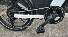 Moov8 X Foldable Electric Bike – White (10.5Ah)