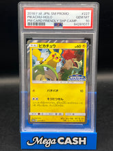 PSA 10 Pikachu 227/SM-P Friendly Shop Campaign Japanese Promo