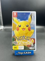 NINTENDO SWITCH GAME POKEMON LETS GO PIKACHU