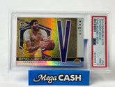 2019 Donruss Elite Anthony Davis Spellbound Gold #32 “V” - PSA 9