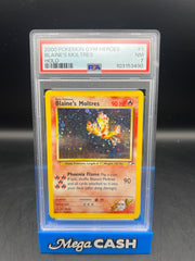 PSA 7 BLAINE’S MOLTRES HOLO 1/132