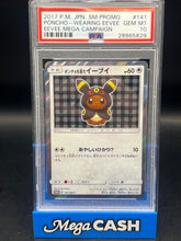 PSA 10 Umbreon/Eevee Poncho 141/XY-P
