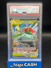 PSA 10 Celebi & Venusaur Gx Team Up