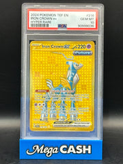Iron Crown EX - Temporal Forces - 216/162 PSA 10