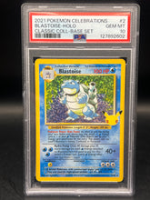 PSA 10 Blastoise 2/102 Celebrations