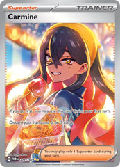 Pokémon 217/167 Carmine (Special Illustration Rare), Twilight Masquerade