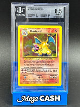BGS 8.5 Charizard - Base Unlimited - 4/102