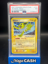 PSA 7 Gold Star Jolteon EX Power Keepers 101/108