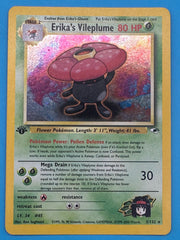 Erika’s Vileplume 1st Edition Holo - Gym Heroes