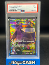 PSA 7 Gengar EX 114/119 Phanton Forces