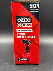 OZITO - PXC 18V 220NM Impact Driver - PXBIS-220 - Skin Only