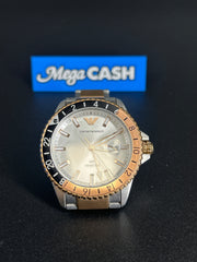 Emporio Armani Men’s Watch rose gold and black embellishment’s