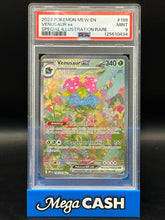 PSA 9 Venusaur EX - 151 - 198/165