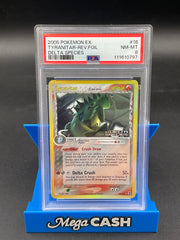 PSA 8 Tyranitar Rev Holo 16/113 Delta Species