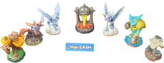 7 x Skylanders Characters - As Pictured - Mega Cash Sydney