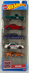 Hot wheels Nissan 5 Pack