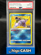 PSA 10 - Radiant Blastoise Pokemon GO 018/078