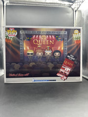 FUNKO POP! FREDDIE MERCURY/BRIAN MAY/ROGER TAYLOR/JOHN DEACON 4PACK QUEEN WEMBLEY STADIUM