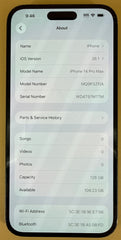 Apple iPhone 14 Pro Max - 128GB - A2894 | MQ9P3ZP/A - Cracked Back