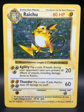 Raichu 14/102 Holo Shadowless Base Set