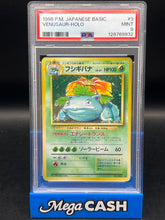 PSA 9 Japanese Venusaur Base Set #003