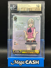 PSA 10 - Weiss Schwarz - Elizabeth Seaven Deadly Sins - Druid Priestess SP