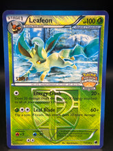 Leafeon 11/116 Black & White Plasma Freeze Regional Championship Staff Promo