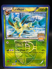 Leafeon 11/116 Black & White Plasma Freeze Regional Championship Staff Promo