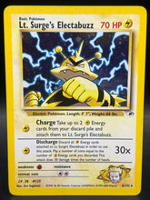 Lt. Surge’s Electabuzz Holo 6/132 Gym Heros