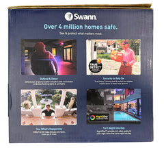 SWANN - Enforcer 8 Channel 1080p FHD DVR Security with 4 Bullet Camera and 2 Dome Camera