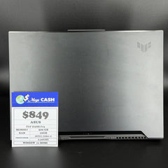 Asus TUF Dash F15 Intel I7 16GB RAM 512GB SSD 2.30 GHZ Windows 11 Ho me