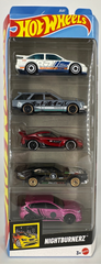 Hot wheels Nightbunerz 5 Pack