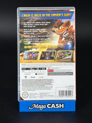 Nintendo Switch Game CTR Crash Team Racing Nitro Fueled Cartridge and Case