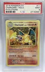 Pokémon - Charizard Holo 11/108 XY Evolutions PSA 9