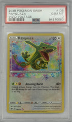 Pokemon PSA 10 Rayquaza 138/185 Vivid Voltage