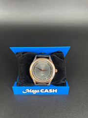 Maestro men’s watch with rose gold bezel