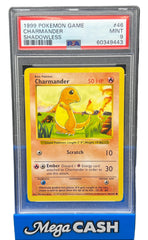 Pokémon - PSA 9 Charmander 46/102 Shadowless Base Set