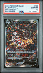 Pokémon - PSA 10 Giratina V 186/196