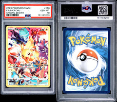 Pokemon - Pikachu 160/159 PSA 10 - Crown Zenith