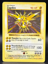 Zapdos Holo - Shadowless Base Set - 16/102