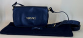 VERSACE - Tag Mini Flap Leather Shoulder Bag